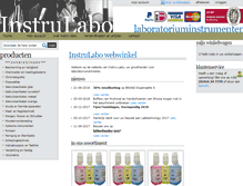 Tablet Screenshot of instrulabo.nl